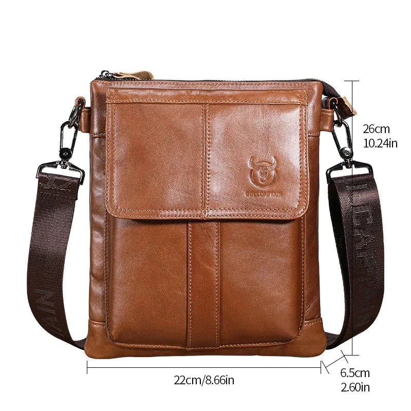 Bolsa Masculina De Couro Legítimo - Polaris