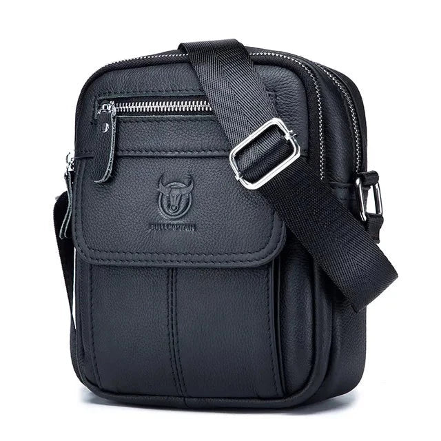 Bolsa Masculina De Couro Legítimo - Bullet