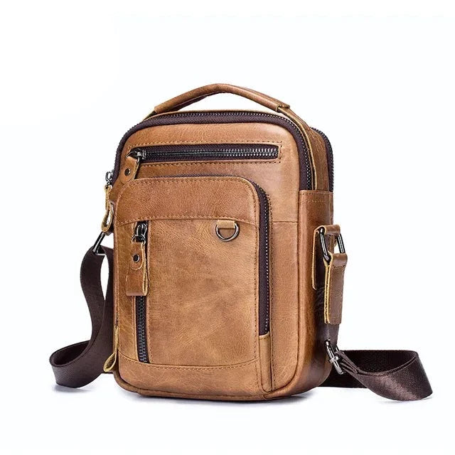 Bolsa Masculina De Couro Legítimo - King